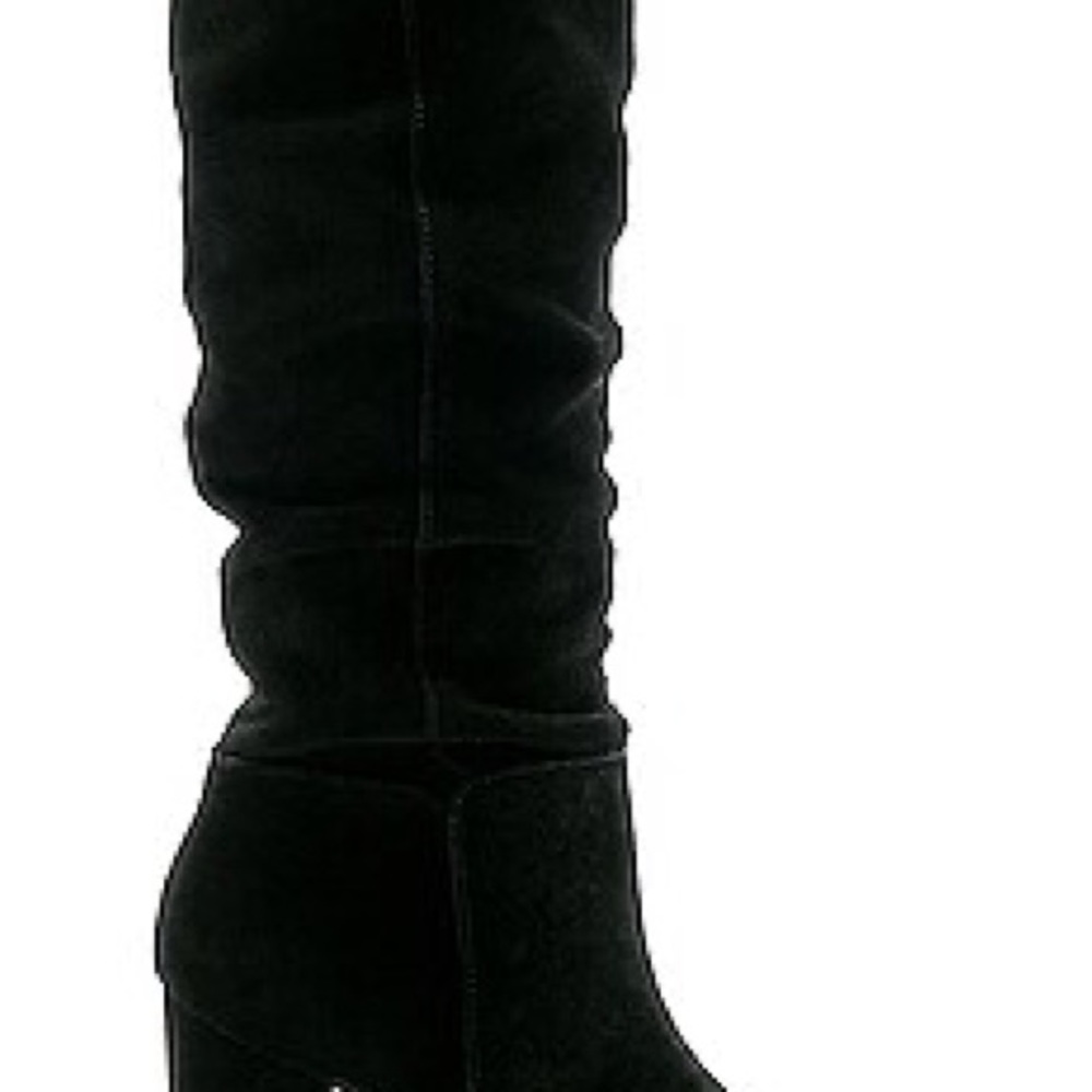 Steve Madden Raddle Black Suede 6.5